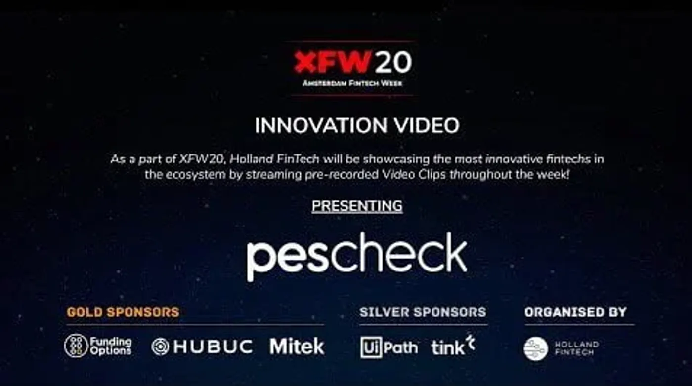 #InnovationVideo - Amsterdam FinTech Week 2020